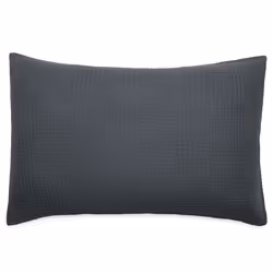 Housse de coussin 40x60 cm coton collection PAROS noir caviar
