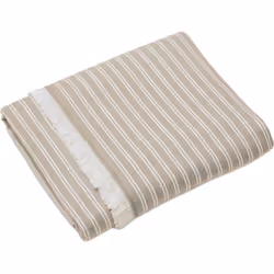 Drap de plage coton 90x185 cm collection LILI FOUTAS marron camel Alliez élégance et praticité avec le drap de plage LILI FOU ...