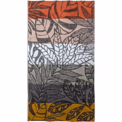 Drap de plage coton velours 100x180 cm collection TROPICA multicolore Évadez-vous sous les tropiques avec le drap de plage TR ...
