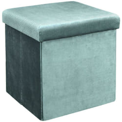 Linnea - Pouf côtelé et velours collection diane