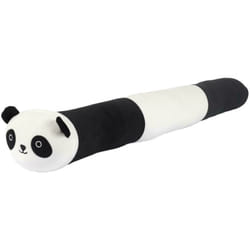 Linnea - Boudin de porte en polyester panda collection kawaii noir et blanc