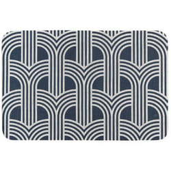 Tapis caoutchouc antidérapant modern 40x60 cm