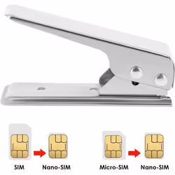 Pince Coupeur carte-nano sim + Adaptateur nano-Sim / micro-Sim + Extracteur