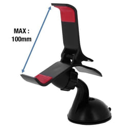 Support Voiture - AVIZAR - Universel Rotatif - Fixation Ventouse - Anti-Dérapant - 360° Orientable