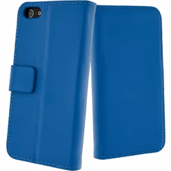 Avizar HCU-BOOK-COW-BLUE-IP5 coque de protection pour téléphones portables Étui avec portefeuille Bleu