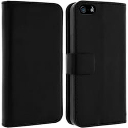 Avizar HCU-BOOK-COW-BLACK-IP5 coque de protection pour téléphones portables Étui avec portefeuille Noir