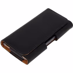Étui Smartphone Universel - AVIZAR - Taille XL - Simili-cuir - Noir - Fermeture magnétique
