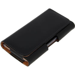 Étui Smartphone Universel - AVIZAR - Taille XL - Simili-cuir - Noir - Fermeture magnétique