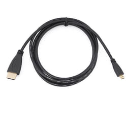 Câble Adaptateur Micro HDMI - AVIZAR - Noir - Connecte mobile à téléviseur - Compatible HD - Vidéo