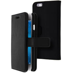 Avizar FOLIO-LENNY-BK-IP6 coque de protection pour téléphones portables Étui avec portefeuille Noir