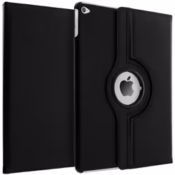 Housse Etui Rotative 360° - Apple - iPad Air 2 - Éco-cuir - Noir - Protection intégrale