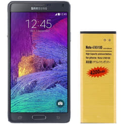 Batterie de Haute Capacité 4200 mAh pour Samsung Galaxy Note 4 - Doré