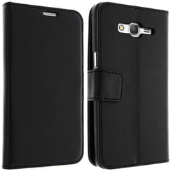 Avizar FOLIO-LENNY-BK-G530H coque de protection pour téléphones portables Étui avec portefeuille Noir