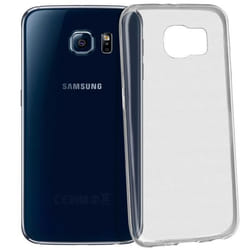 Coque de protection - AVIZAR - Samsung Galaxy S6 - Silicone gel souple - Ultra-Fin - Transparent