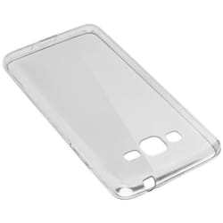 Coque et Film de Protection - AVIZAR - Samsung Galaxy Grand Prime - Transparent - Silicone - Verre Trempé