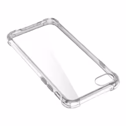 Coque Souple Renforcés Transparente iPhone 7 et iPhone 8 - AVIZAR - Protection antichoc - Silicone - Blanc
