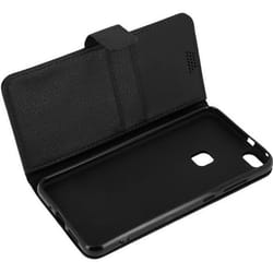 Housse - AVIZAR - P10 Lite - Eco-cuir - Silicone gel - Coque souple - Noir