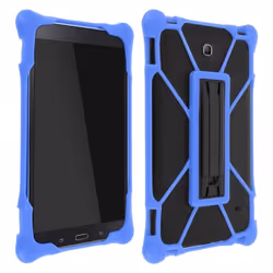Coque Bumper Antichoc - AVIZAR - Universelle - Silicone - Compatible Tablette 7-9 pouces - Noir