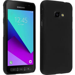 Coque - AVIZAR - Samsung Galaxy Xcover 4 / 4S - Protection Rigide - Effet Mate - Léger Noir