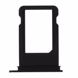 Tiroir support carte Nano Sim Noir - Apple iPhone 7