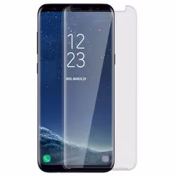 Film verre trempé bords incurvés pour Samsung Galaxy S8 - Contour Transparent