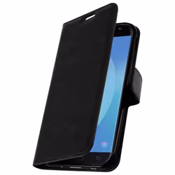 Housse Folio Portefeuille - AVIZAR - Galaxy J7 2017 - Éco-cuir Vintage - Support Vidéo - Protection Intégrale