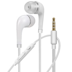 Avizar Écouteurs Filaires Jack 3.5mm - Blanc