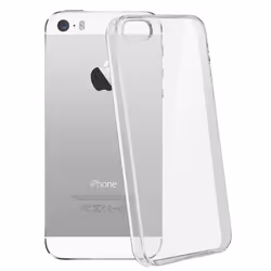 Coque - Apple - iPhone SE 5 5s - Silicone gel - Ultra-fine - Transparent