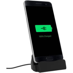 Station daccueil Smartphone - Noname - Micro-USB - Charge rapide - Synchronisation - Noir