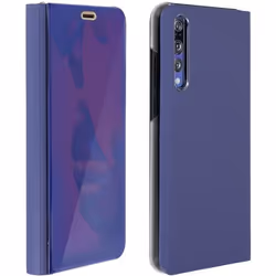 Housse - AVIZAR - Huawei P20 Pro - Etui Miroir - Coque Rigide - Fonction Stand - Bleu Nuit