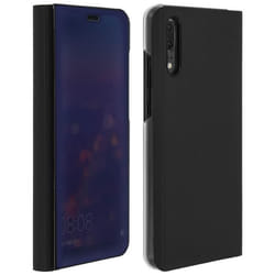 Housse - Huawei - P20 - Etui folio - Coque rigide - Fonction support - Noir