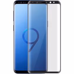 Film de protection - AVIZAR - Galaxy S9 Plus - Verre trempé 5D - Résistant aux rayures - Protection écran