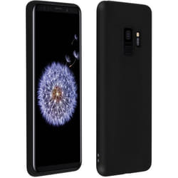 Coque arrière - Samsung - Galaxy S9 - Silicone gel - Anti-rayure - Noir mate
