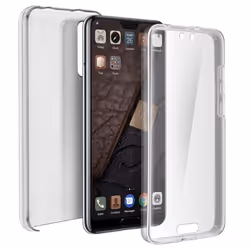 Coque de protection - AVIZAR - Huawei P20 Pro - Silicone + Polycarbonate - Ultra-fin - Transparent