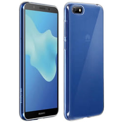 Coque Huawei Y5 2018 Coque silicone gel protection Dos Antitraces Transparent