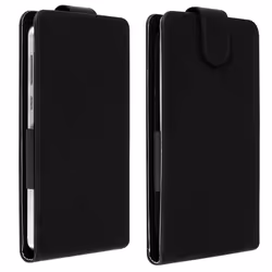 Etui Smartphone - AVIZAR - Universel - Éco-cuir - Noir - 53 à 55