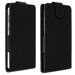 Etui Smartphone - AVIZAR - Universel - Éco-cuir - Noir - 53 à 55