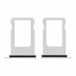 Tiroir carte Nano SIM iPhone 8 Adaptateur remplacement - Argent - AVIZAR - Gris - Poids: 10 g