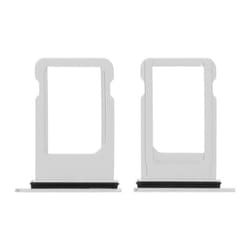 Tiroir carte Nano SIM iPhone 8 Adaptateur remplacement - Argent - AVIZAR - Gris - Poids: 10 g