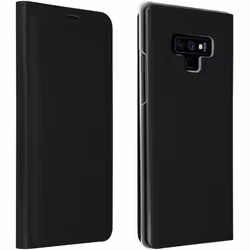 Housse pour Samsung Galaxy Note 9 - AVIZAR - Étui Portefeuille - Éco-cuir - Ultra-fin - Noir