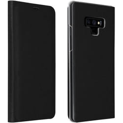 Housse pour Samsung Galaxy Note 9 - AVIZAR - Étui Portefeuille - Éco-cuir - Ultra-fin - Noir