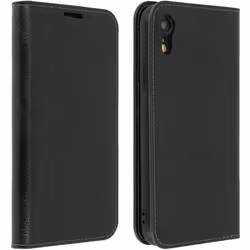 Étui iPhone XR - AVIZAR - Housse Cuir Portefeuille - Protection intégrale - Support vidéo - 3 fentes cartes