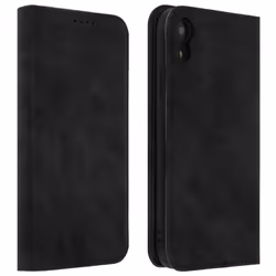Housse iPhone XR - Non spécifié - Étui Porte-cartes - Silicone Gel - Noir - Vintage