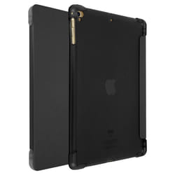 Housse iPad 9.7 - AVIZAR - Étui Slim Stand Vidéo - Silicone Gel - Noir - Compatible iPad 2018