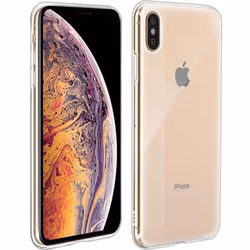 Coque - Apple - iPhone XS Max - Silicone Souple - Transparent - Ultrafine