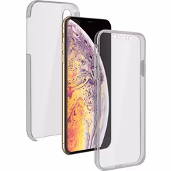 Coque de protection - AVIZAR - iPhone XS Max - Silicone - Polycarbonate - Transparent