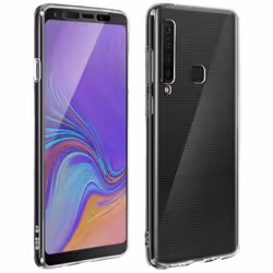Coque Samsung Galaxy A9 2018 - AVIZAR - Silicone + Film Verre Trempé - Protection complète
