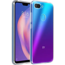 Coque - AVIZAR - Xiaomi Mi 8 Lite - Silicone Gel - Souple - Transparent Blanc