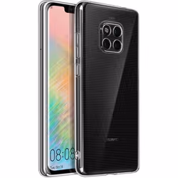Coque - AVIZAR - Mate 20 Pro - Silicone Gel - Ultra-fine - Transparent Blanc