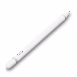 Stylet - AVIZAR - Aluminium - Blanc - Compatible tous appareils - Autonomie 8-10 heures